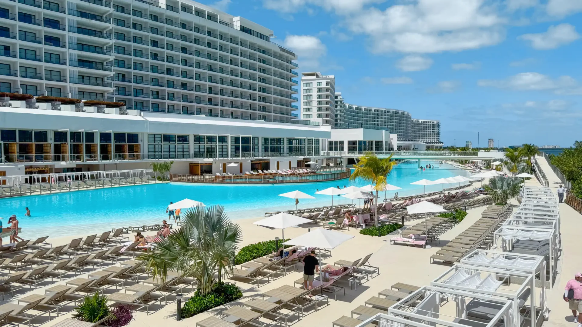 AVA Resort Cancun project page, beachfront hotel with Crystal Lagoons amenities in Mexico