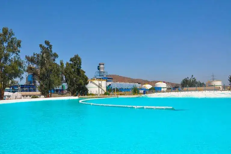 San Isidro cooling lagoon in Chile, first sustainable cooling lagoon at a combined cycle power plant